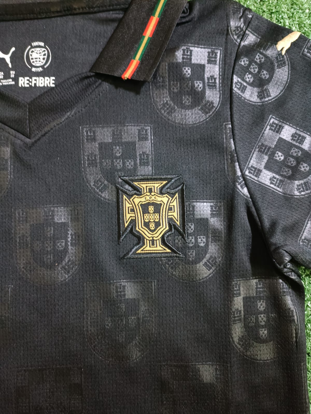Kit Infantil Portugal ll 26/27 - Pantera Negra | FutMantos