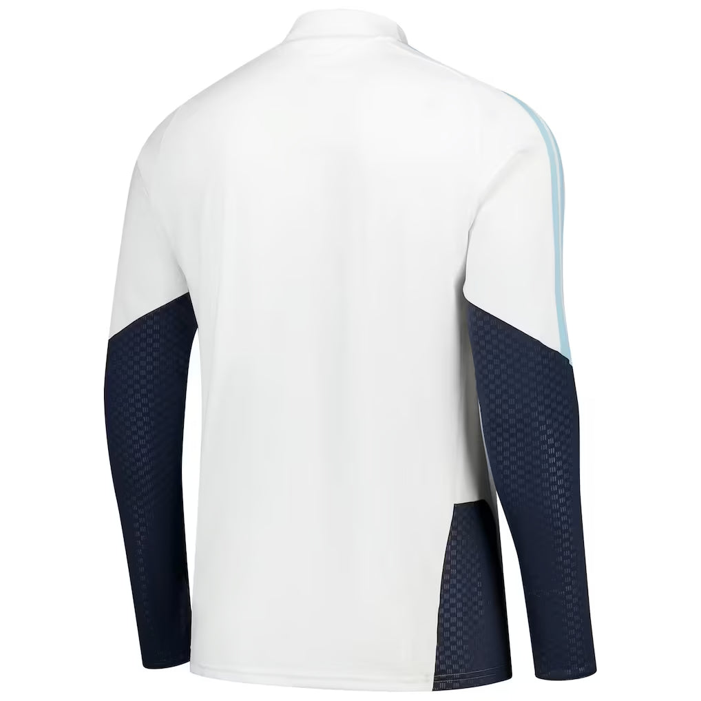 Conjunto Agasalho Argentina 2026 - Branco | Futmantos