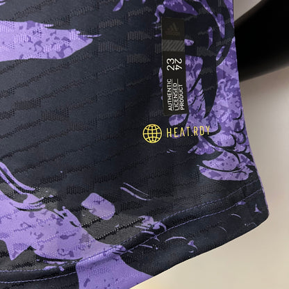 Camisa Real Madrid [Dragon] 23/24 - Roxo - - Masculino Jogador | Futmantos