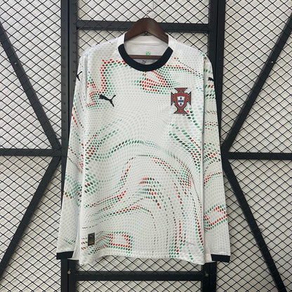Camisa Portugal Il 25/26 - Ronaldo #7 Manga Longa | FutMantos