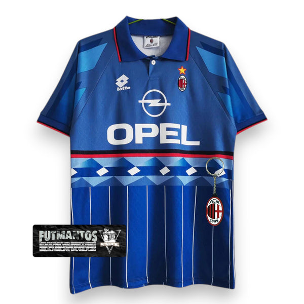 Camisa Milan Retrô 1995/1996 Azul - Lotto | Futmantos