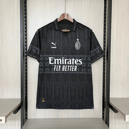 Camisa Milan X Pleasures IV 23/24 - Preto | Futmantos