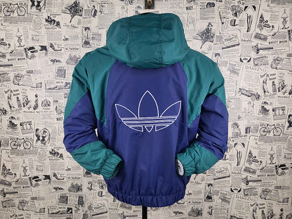 Corta Vento - Azul/Verde