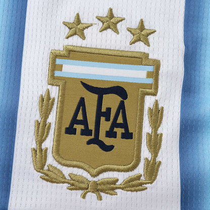 Camisa Argentina I 2026 - Patch Campeão Do Mundo - Manga Longa | Futmantos