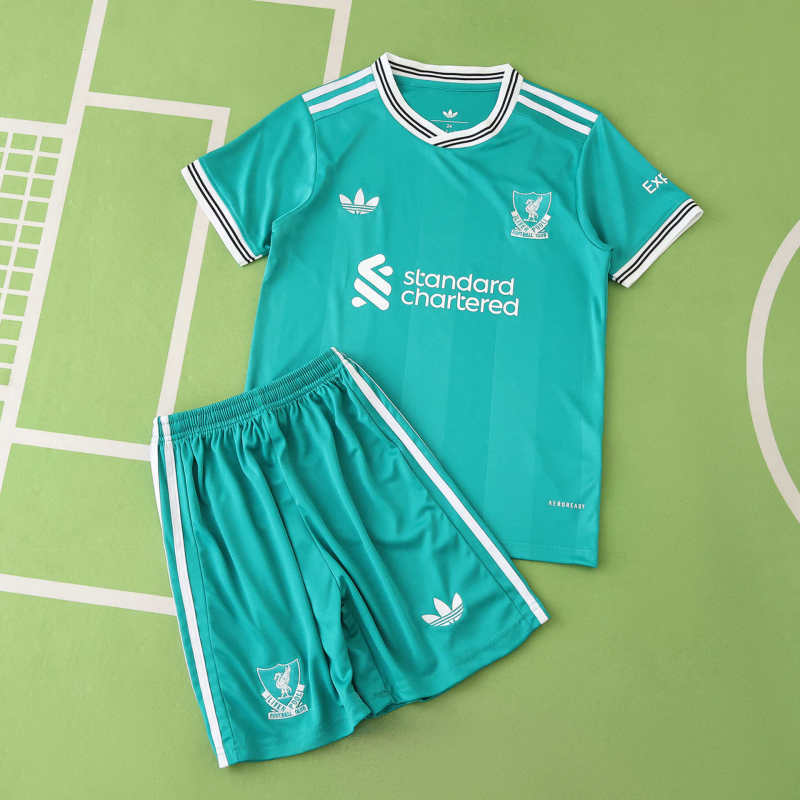 Kit Infantil Liverpool III 2025/26 | Futmantos