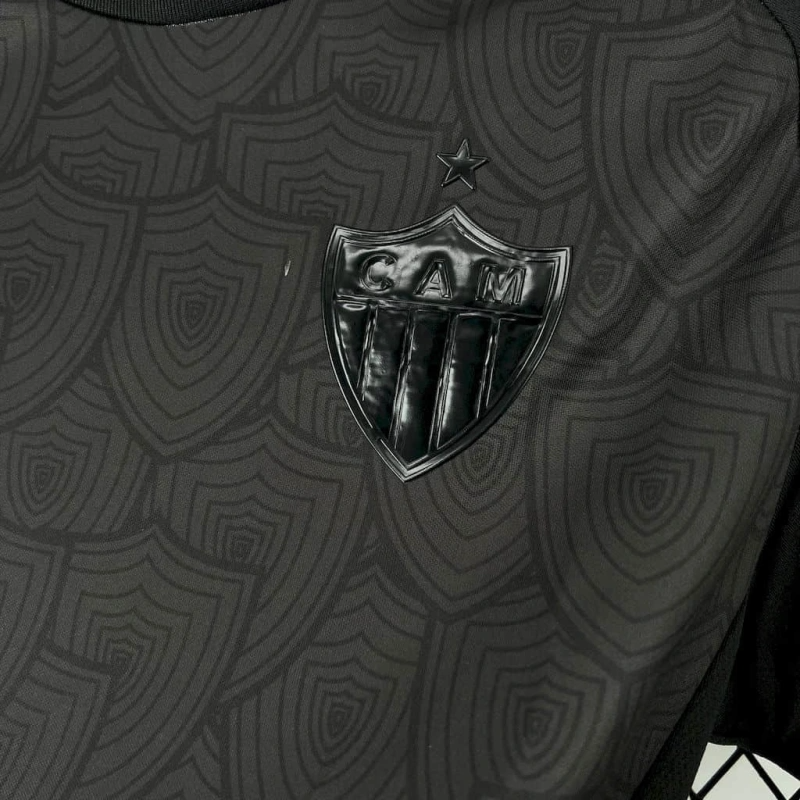 Camisa Atlético Mineiro 25/26  All Black | FutMantos