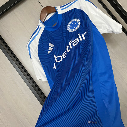 Camisa Cruzeiro l 25/26 Patrocínio | FutMantos