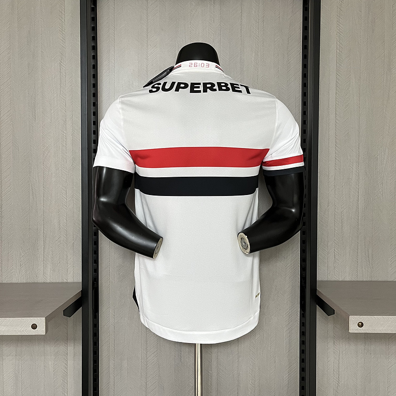 Camisa São Paulo I 25/26 Jogador | Futmantos
