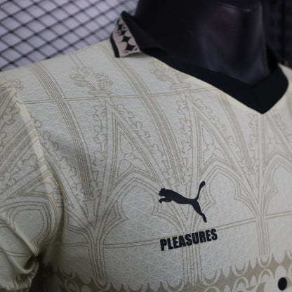 Camisa Milan IV 24/25 Jogador Masculina - Bege | Futmantos