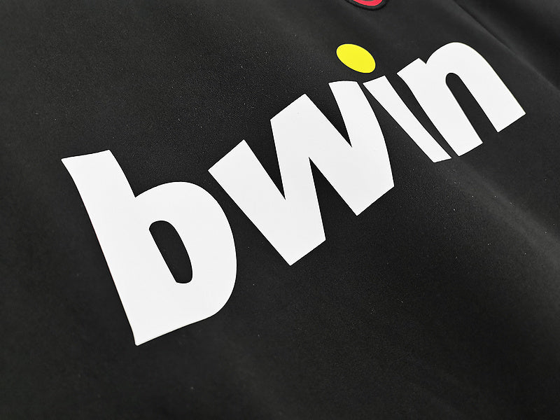 Camisa Milan Retrô 2007/2008 Preta - | Futmantos