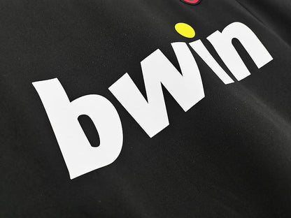 Camisa Milan Retrô 2007/2008 Preta - | Futmantos