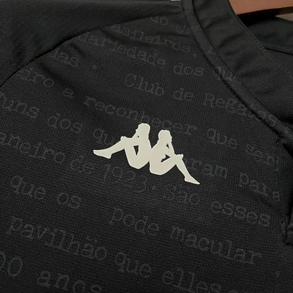 Camisa Vasco da Gama lV 24/25 - Feminina Al Black | Futmantos