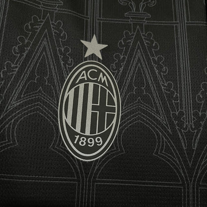 Camisa Milan X Pleasures IV 23/24 - Preto | Futmantos