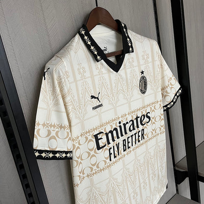 Camisa Milan X Pleasures IV 23/24 - Branco | Futmantos