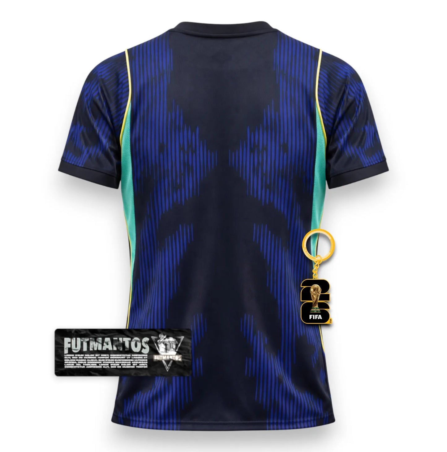 Camisa Brasil 2026 - Versão Jogador Azul| FutMantos