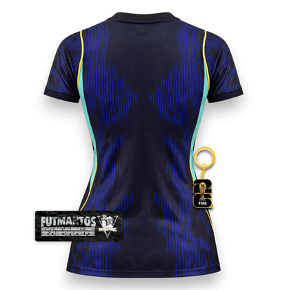 Camisa Brasil ll 2026 - Feminina Azul | FutMantos