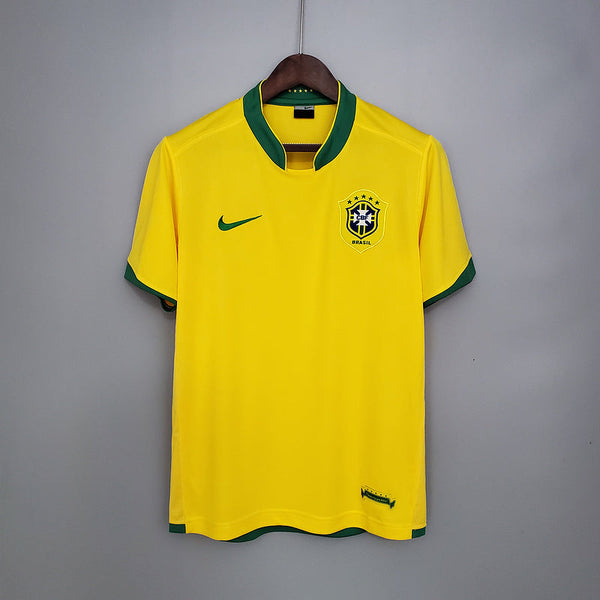 Camisa Seleção Brasileira Retrô 2006 Amarela - | Futmantos
