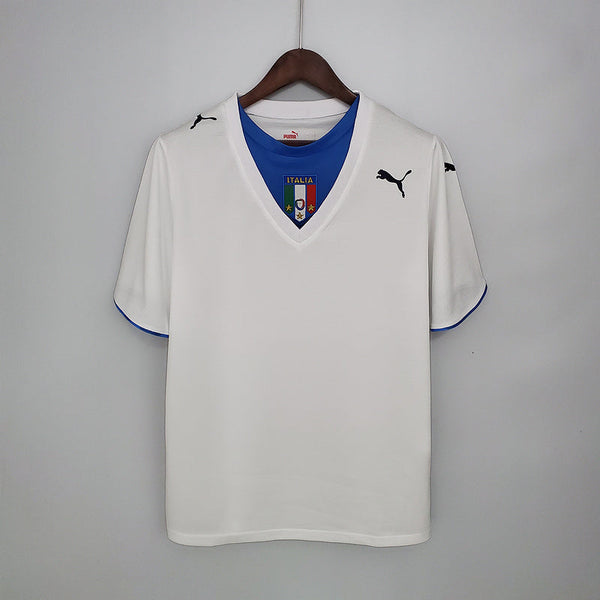 Camisa Itália Retrô 2006 Branca - | Futmantos