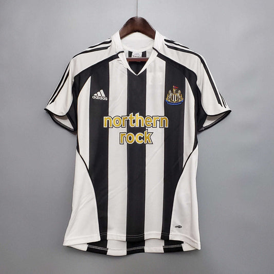 Camisa Newcastle Retrô 2005/2006 Preta e Branca - | Futmantos