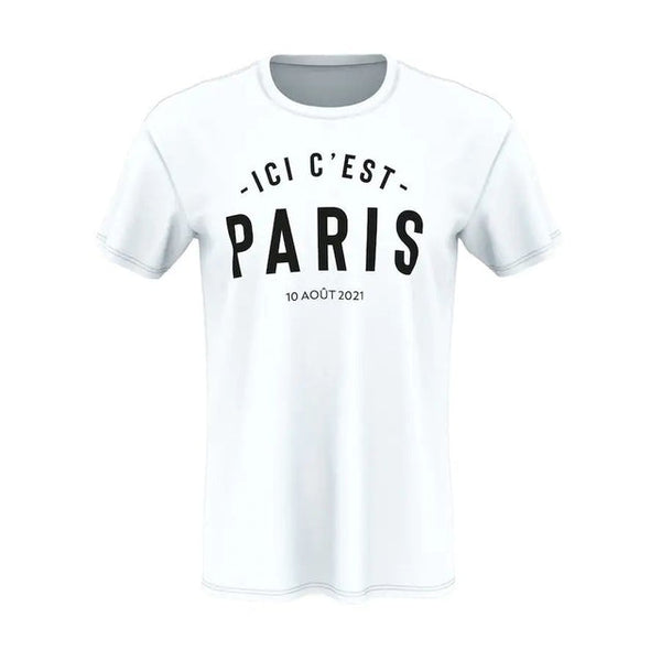 Camisa PSG Ici C'est - Branco