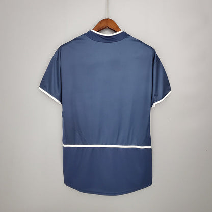 Camisa PSG Retrô 2002/2003 Azul e Vermelha - | Futmantos