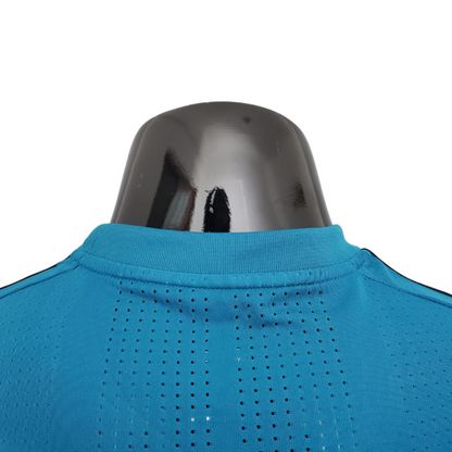 Camisa Real Madrid III 17/18 - Azul - Masculino Jogador