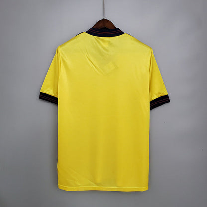 Camisa Arsenal Retrô 1983/1986 Amarela - | Futmantos