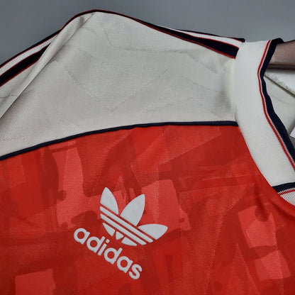 Camisa Arsenal Retrô 1990/1992 Vermelha - | Futmantos