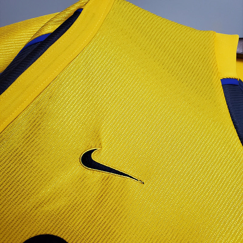 Camisa Arsenal Retrô 1999/2000 Amarela - | Futmantos