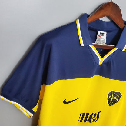 Camisa Boca Juniors Retrô 1999 Azul e Amarela - | Futmantos