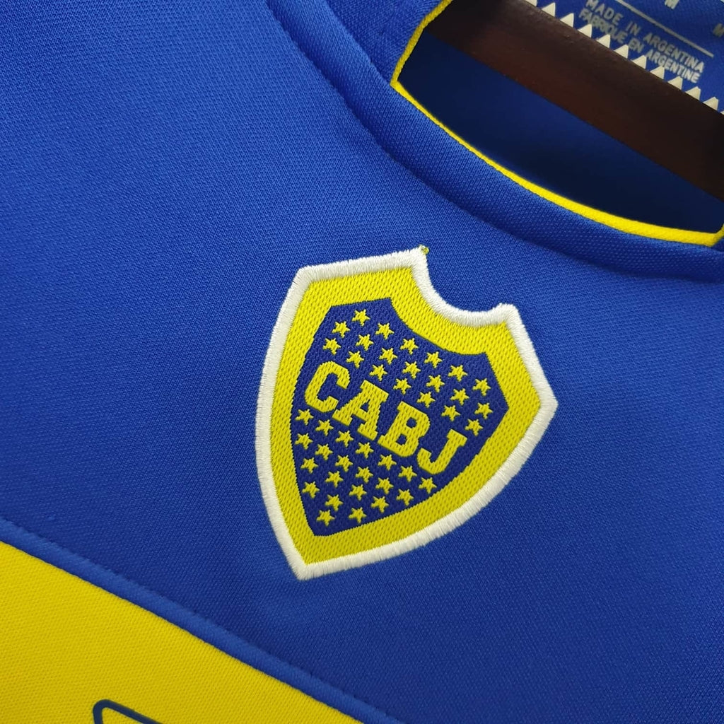 Camisa Boca Juniors Retrô 2005 Azul e Amarela - | Futmantos