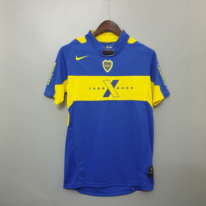 Camisa Boca Juniors Retrô 2005 Azul e Amarela - | Futmantos