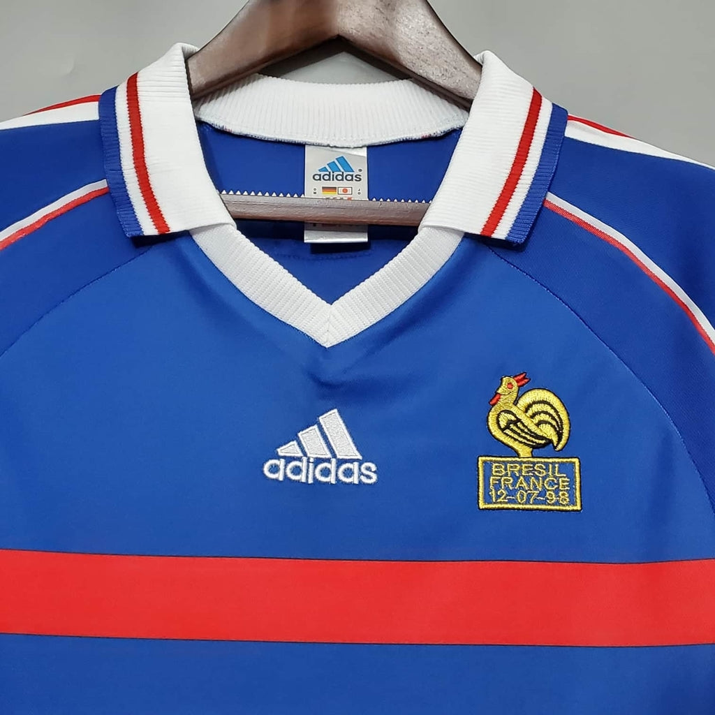 Camisa França Retrô l 1998 | Futmantos
