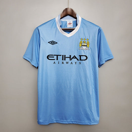 Camisa Manchester City Retrô 2011/2012 Azul - | Futmantos