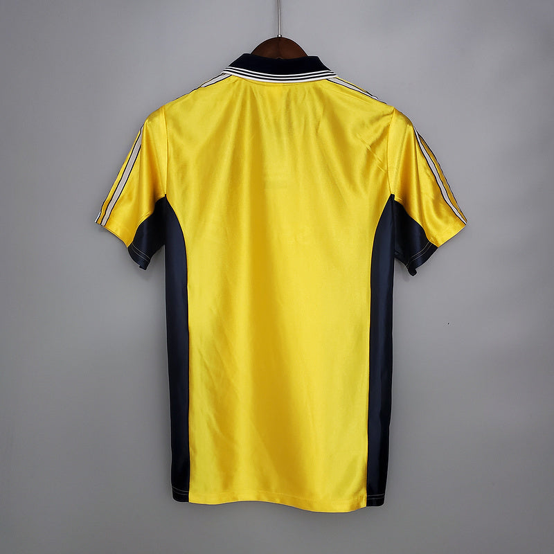 Camisa Marseille Retrô 1998/1999 Amarela - | Futmantos