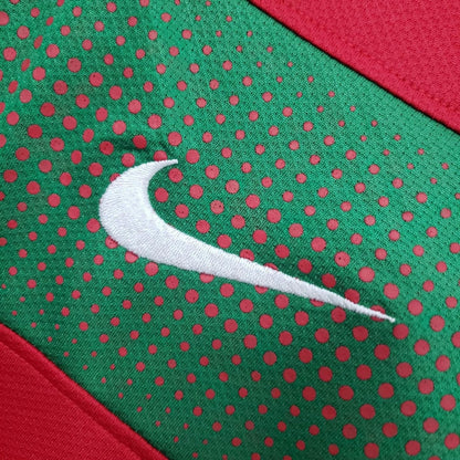 Camisa Portugal Retrô 2010 Vermelha e Verde - | Futmantos