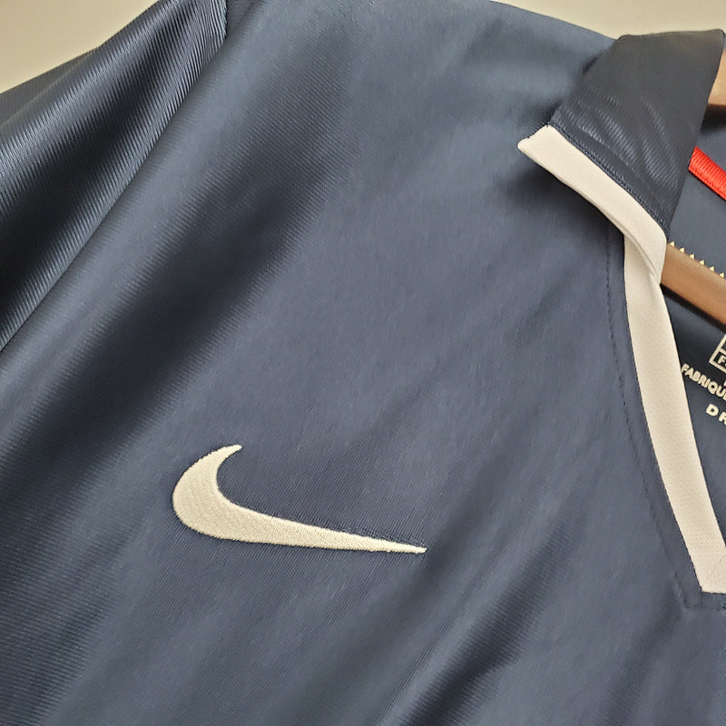 Camisa PSG Retrô 2001/2002 Azul e Vermelha - | Futmantos