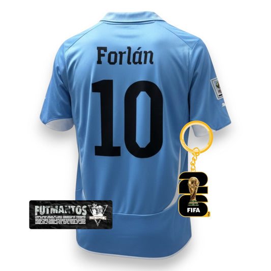 Camisa Uruguai 1 2010/11 - Retrô| Futmantos