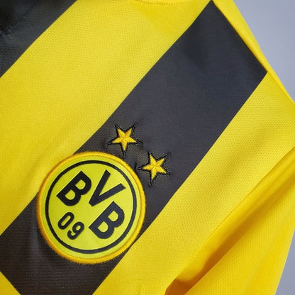 Camisa Borussia Dortmund Retrô 1213 - - Amarela e Preta | Futmantos