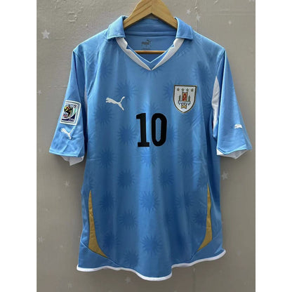 Camisa Uruguai 1 2010/11 - Retrô| Futmantos