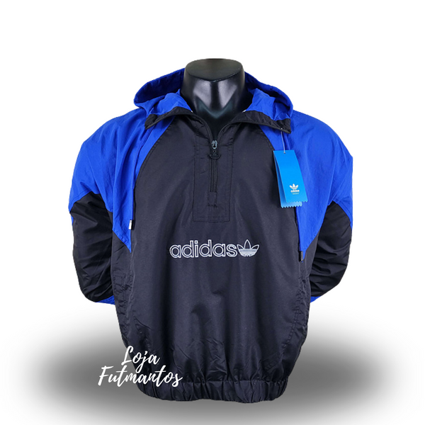 Corta Vento - Azul/Preto