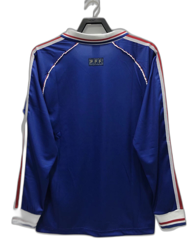 Camisa França Retrô l 1998 - Manga Longa | Futmantos