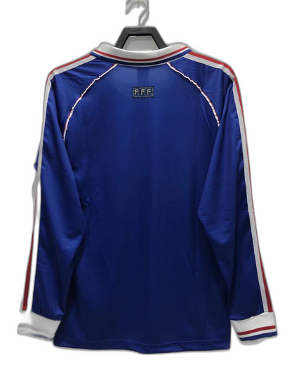 Camisa França Retrô l 1998 - Manga Longa | Futmantos
