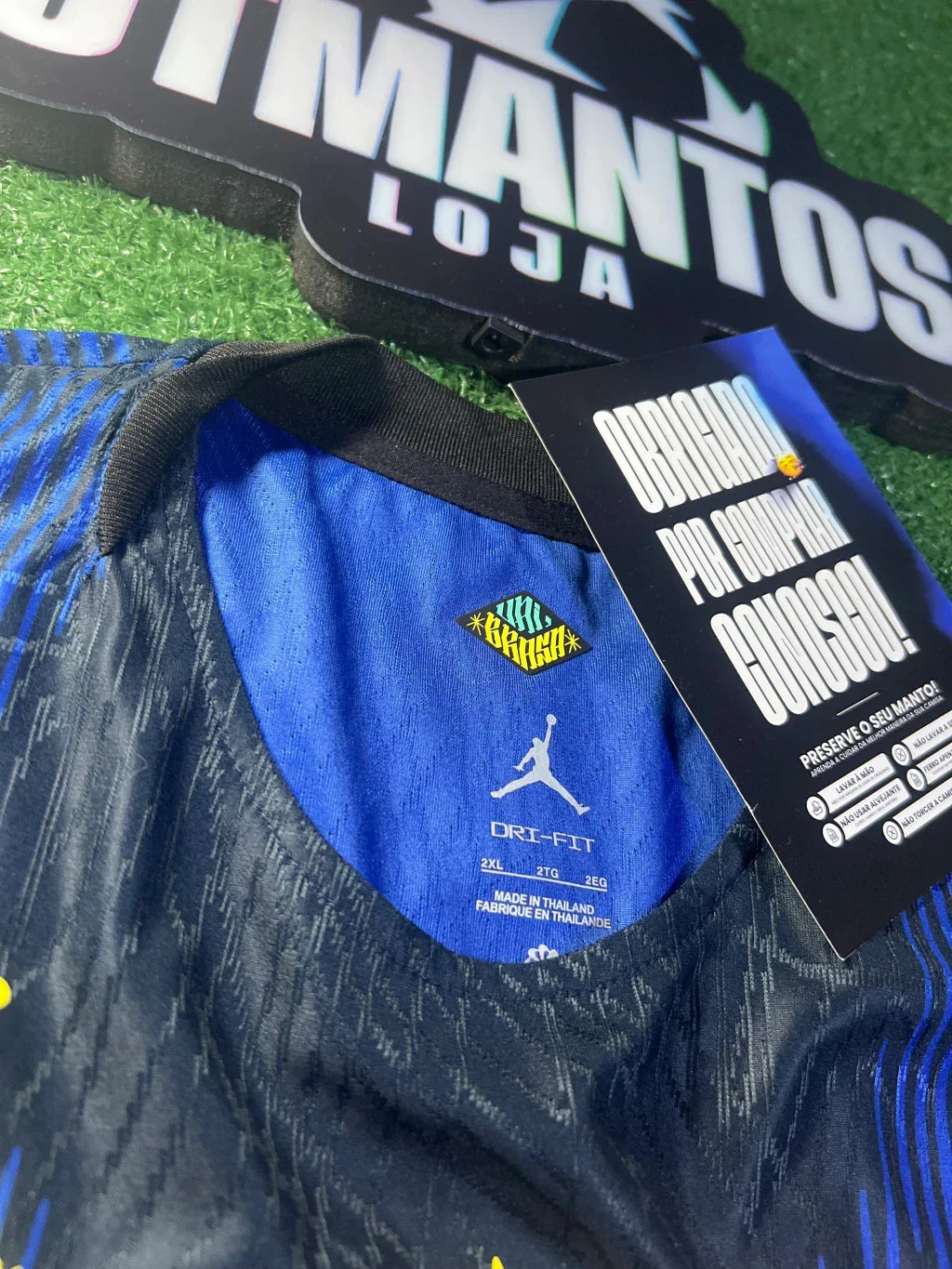 Camisa Brasil Azul 26/27 - Jogador | Futmantos