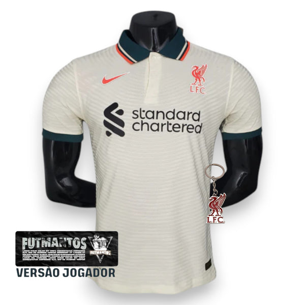 Camisa Liverpool II 2122 - Branca - - Masculino Jogador