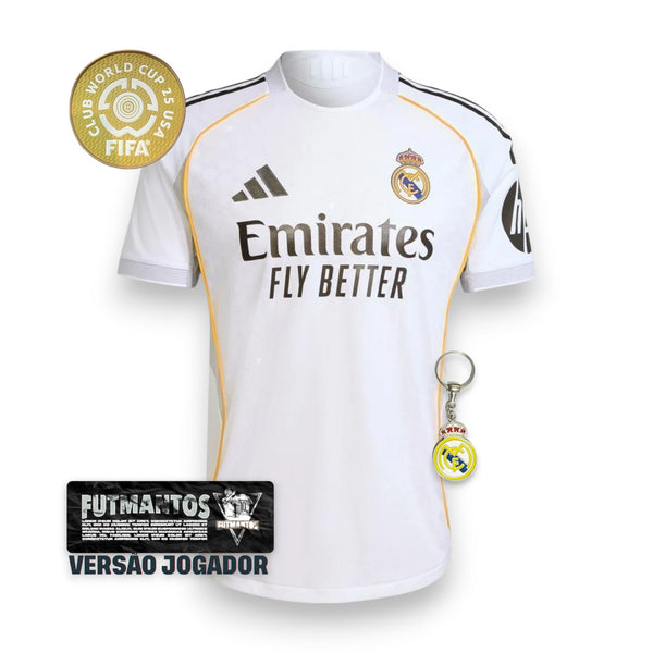 Camisa Real Madrid 25/26 Super Mundial Jogador | Futmantos
