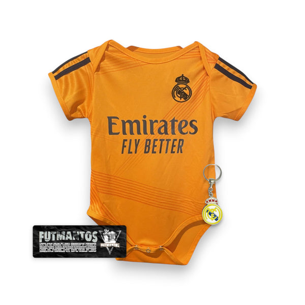 Body de Bebê Real Madrid II 24/25 | Futmantos