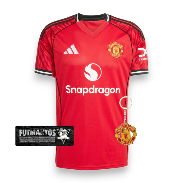 Camisa Manchester United l 25/26 Versão Jogador | Futmantos