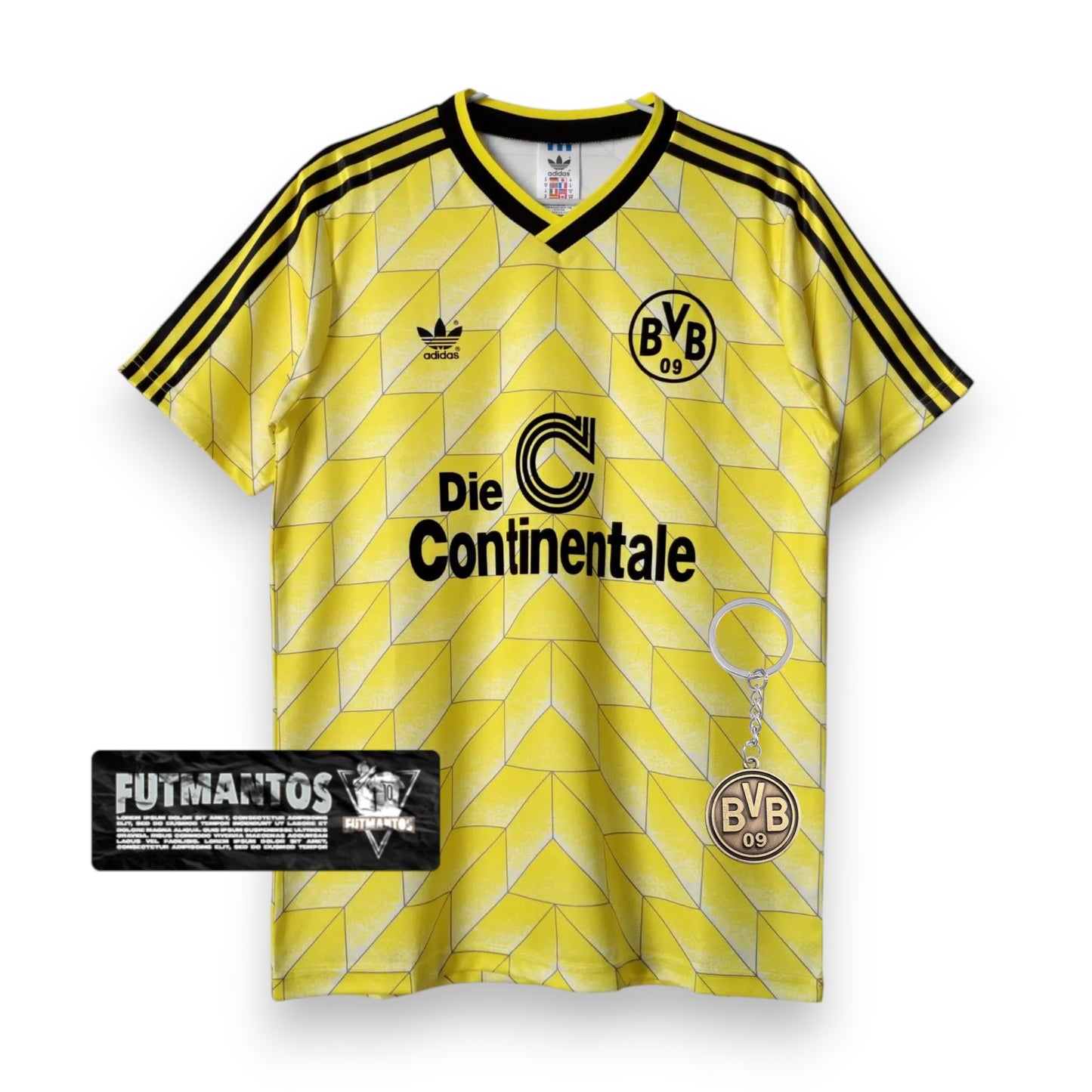 Camisa Borussia Dortmund 1988 I Home - Versão Retrô | Futmantos