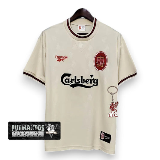 Camisa Liverpool Retrô 1996/1997 Branca - | Futmantos
